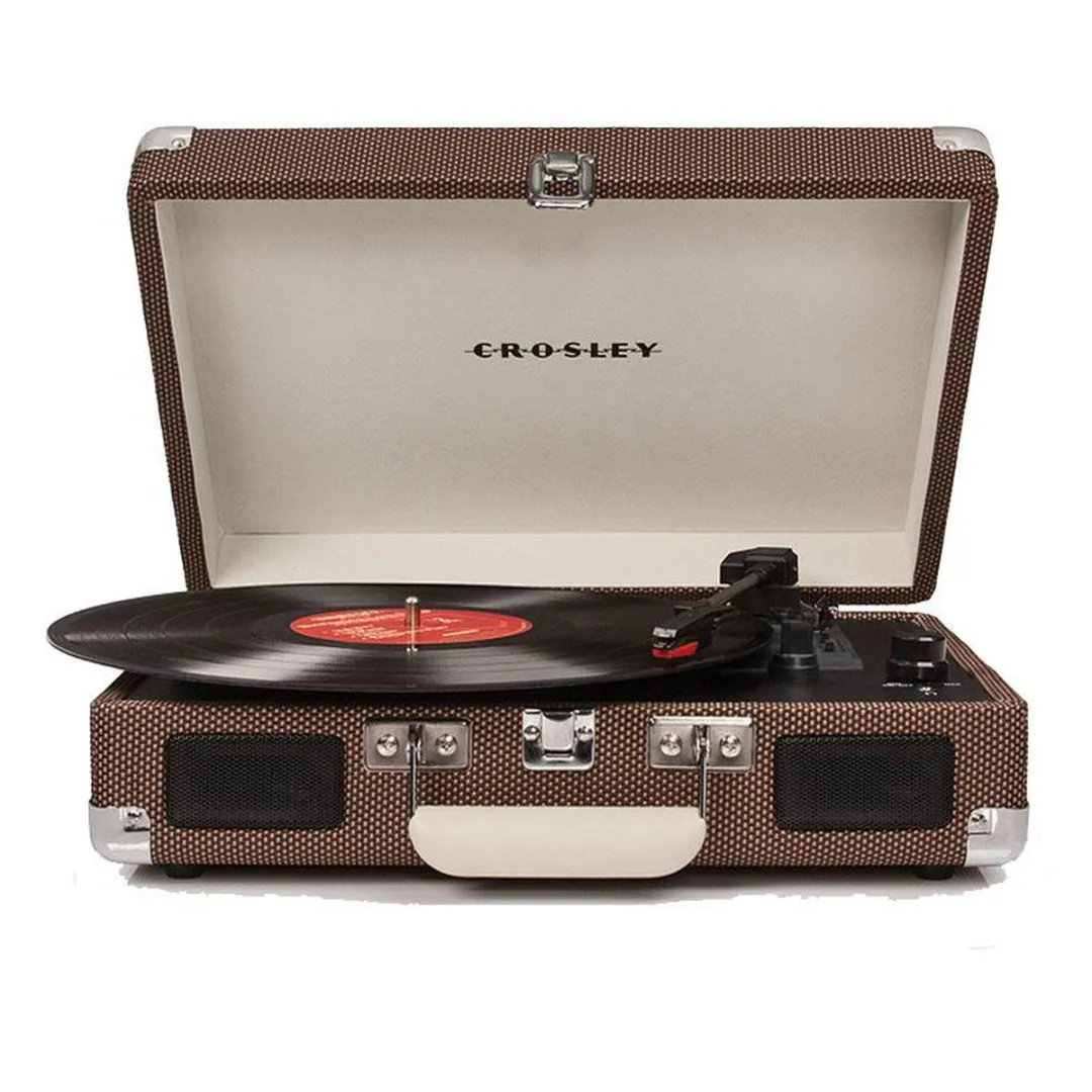Crosley Cruiser De Luxe Platenspeler TRF-CR8005D-TW - Bruin - afbeelding 6 van 6