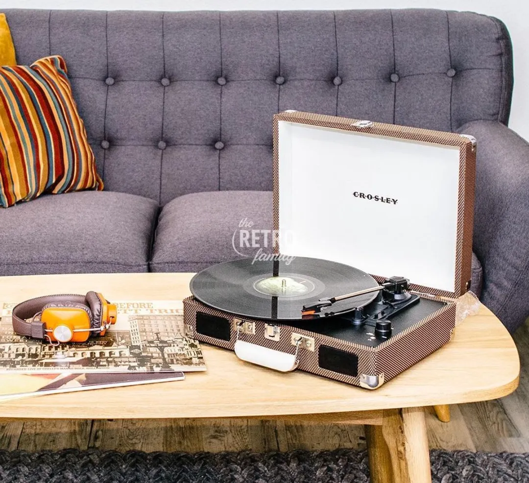 Crosley Cruiser De Luxe Platenspeler TRF-CR8005D-TW - Bruin