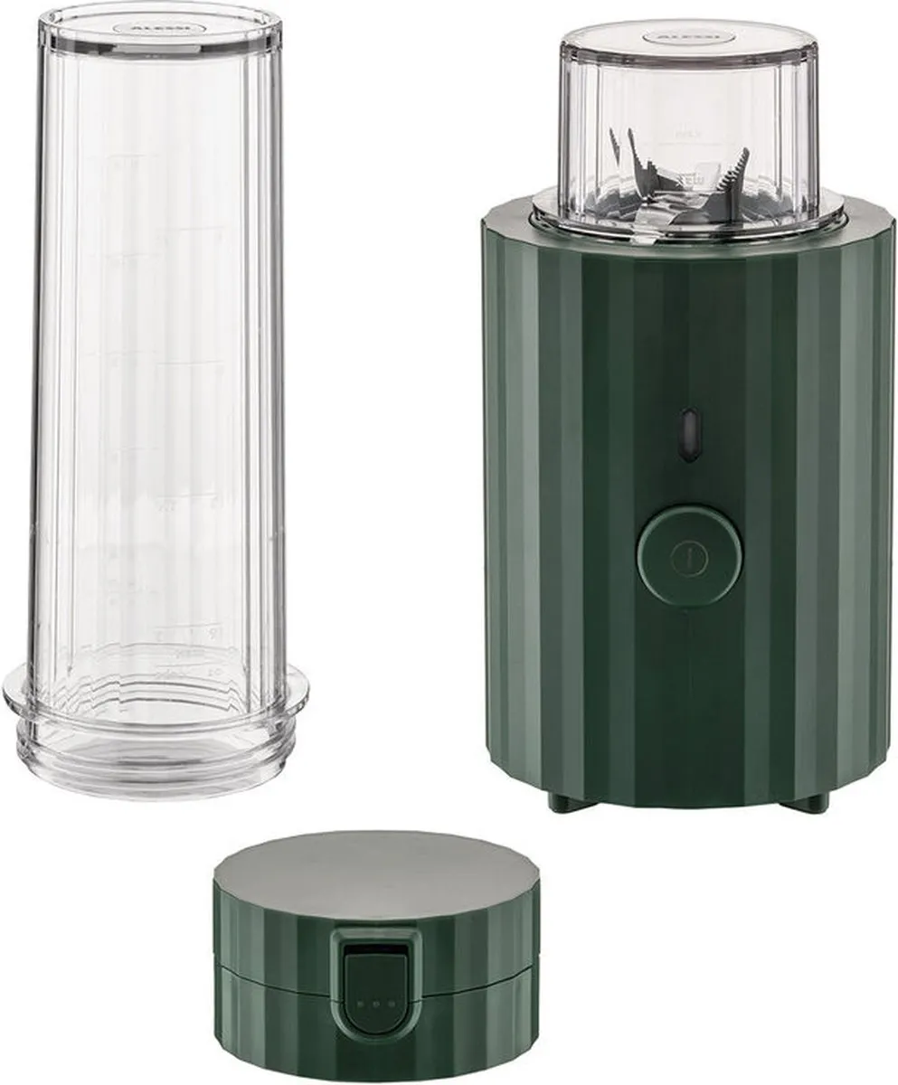 Alessi Plissé Personal Blender 380W - Groen