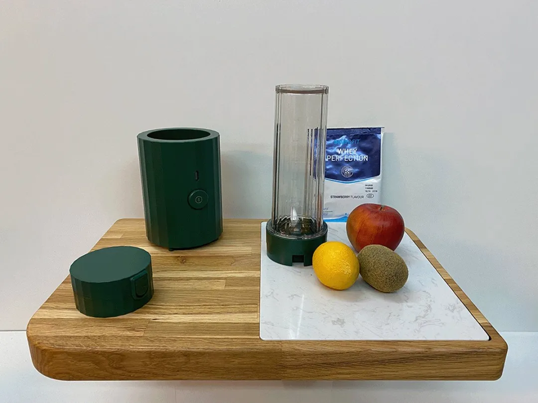 Alessi Plissé Personal Blender 380W - Groen