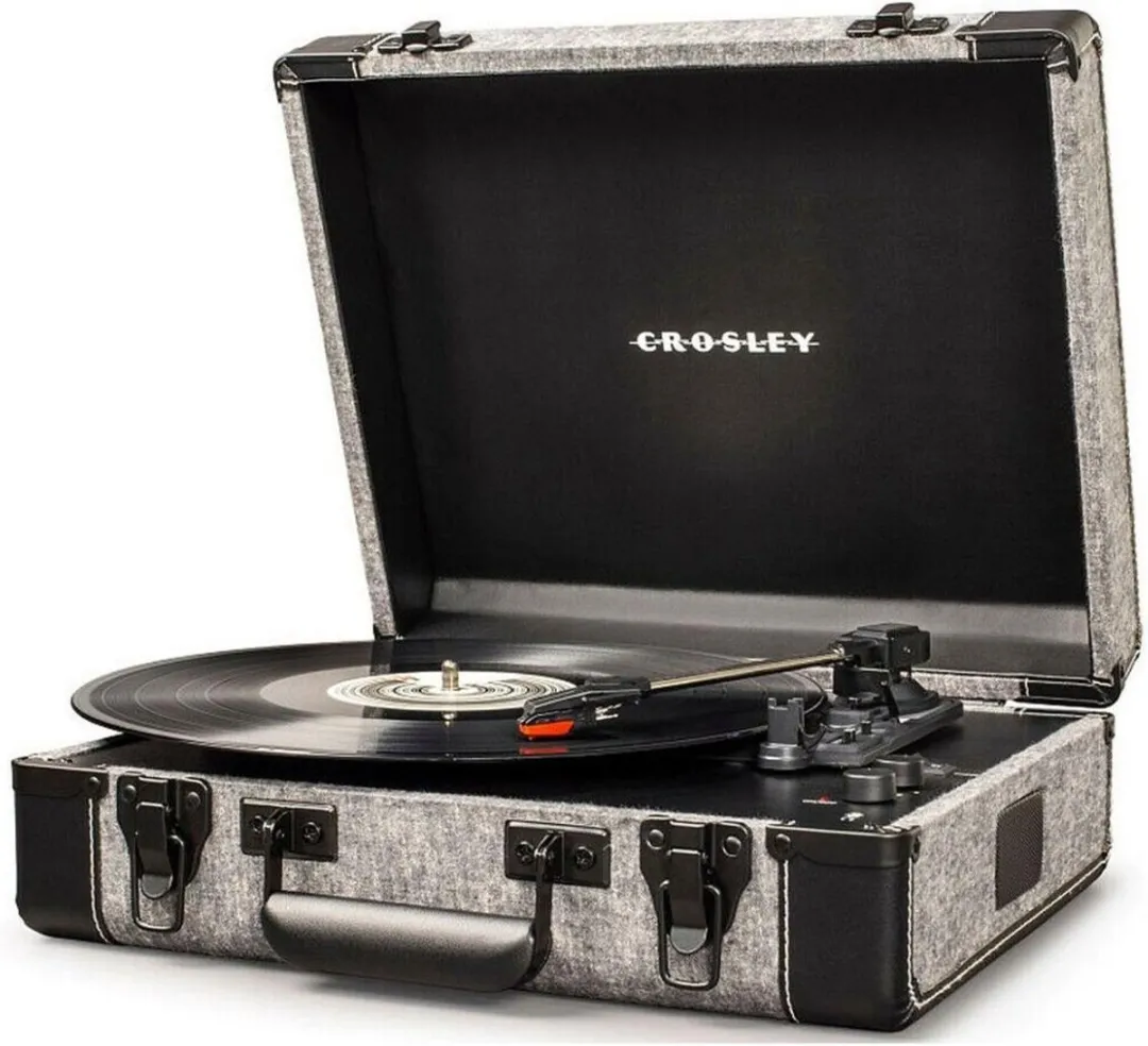 Crosley Executive Platenspeler Bluetooth - Grijs - afbeelding 2 van 3