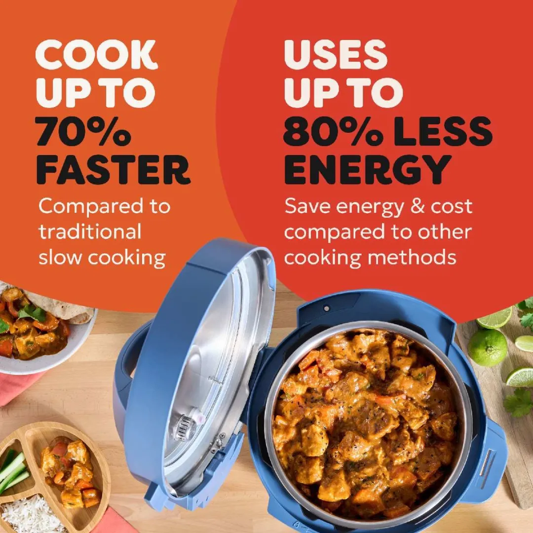 Instant Pot Classic Mini 3.8L Multicooker - 7-in-1 - 800W - Daydream Blauw