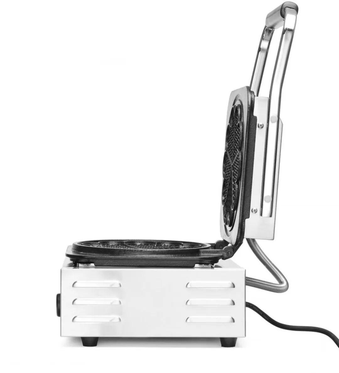 HENDI Hartvormige Wafelmaker 2200W - 2 Platen - RVS - afbeelding 6 van 6
