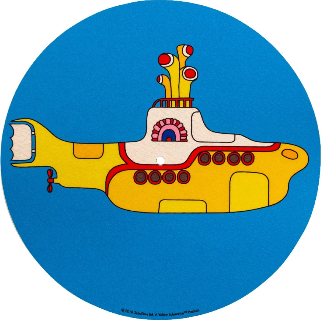 Crosley The Beatles Yellow Submarine Slipmat - Blauw AC1016A-YS