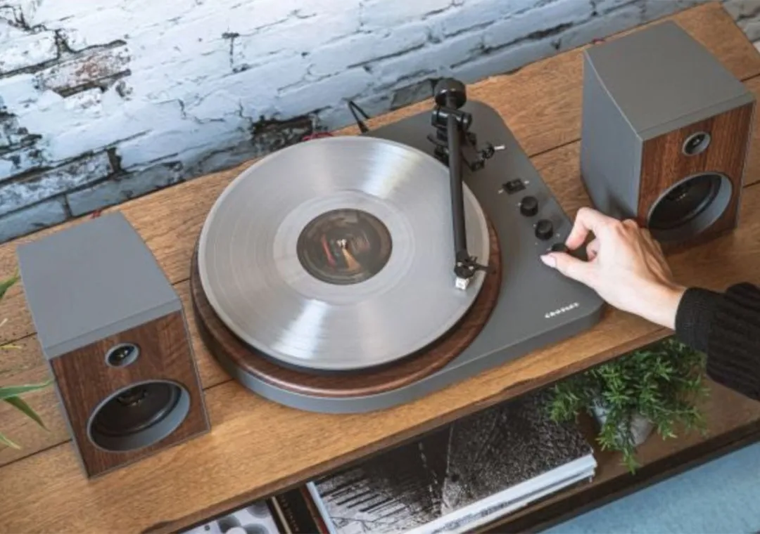 Crosley T160 Platenspeler met Bluetooth - Grijs - afbeelding 3 van 4