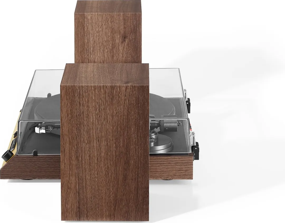 Crosley C72A-WA4 Platenspeler met speakers - Walnoot