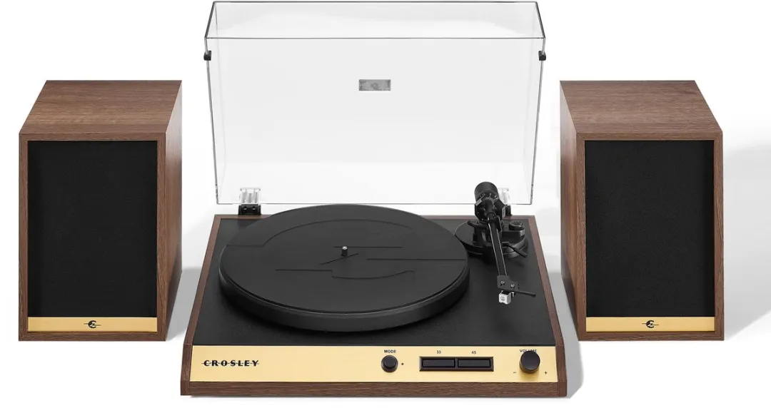 Crosley C72A-WA4 Platenspeler met speakers