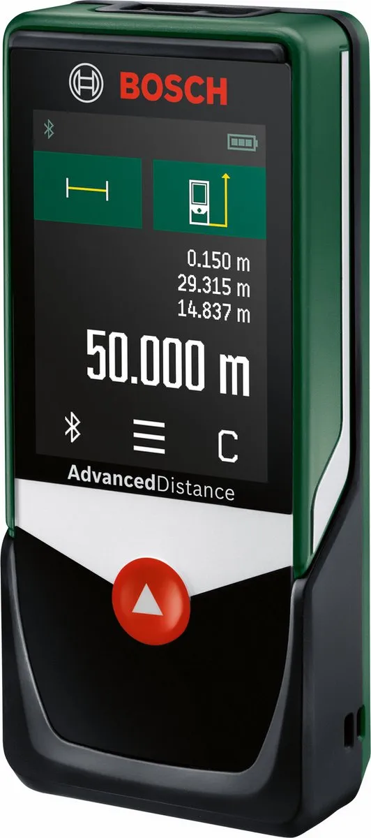 Bosch AdvancedDistance 50C Laserafstandmeter - 3x AAA