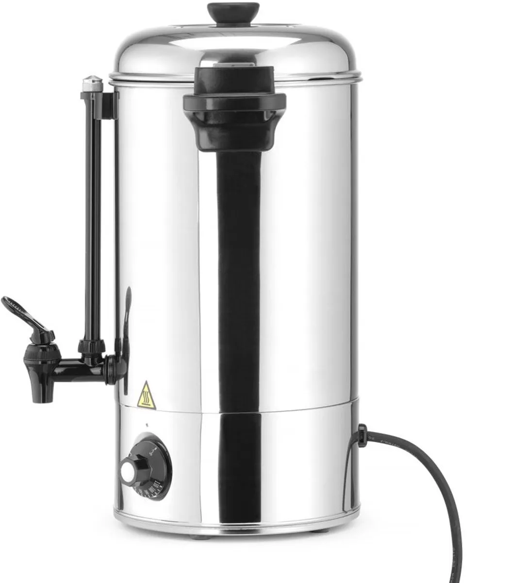 HENDI HT209882 Warme Drankenketel 9L - 2200W - Zilver
