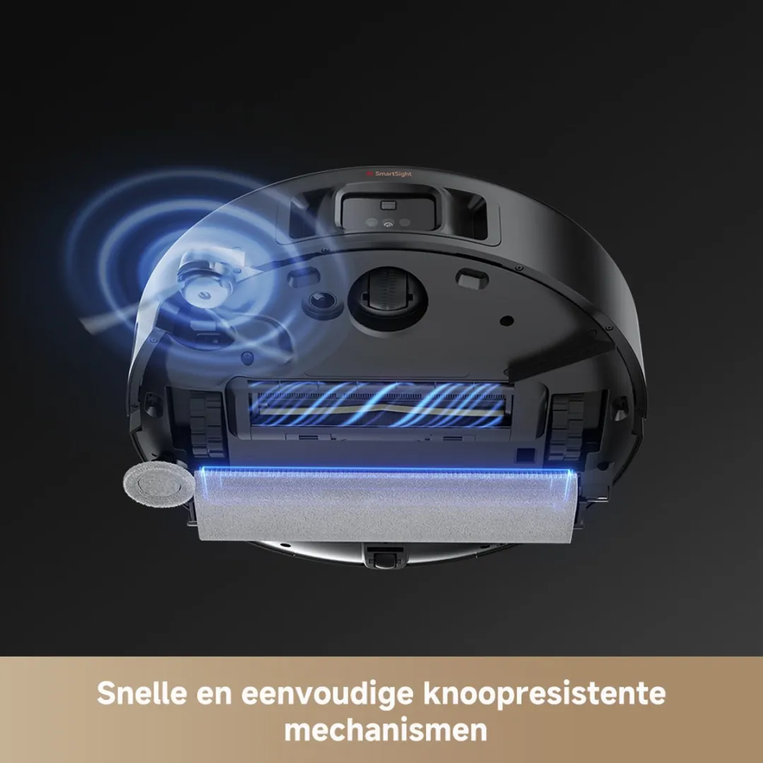 Mova Z50 Ultra Robotstofzuiger 19.000 Pa - Transparent