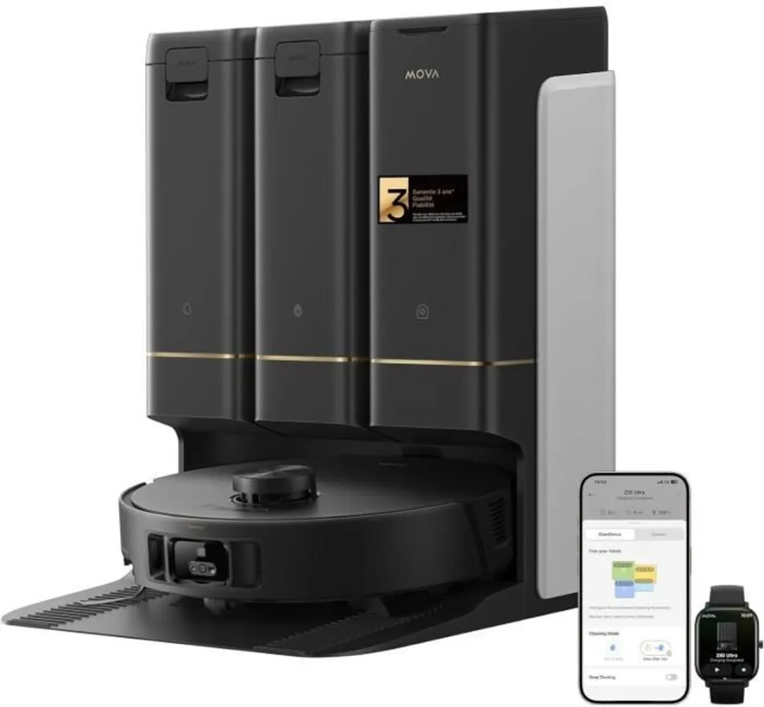 Mova Z50 Ultra Robotstofzuiger 19.000 Pa