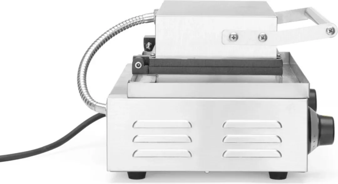 HENDI Wafelijzer 1550W - 6 Corn Dogs - Roestvrij staal