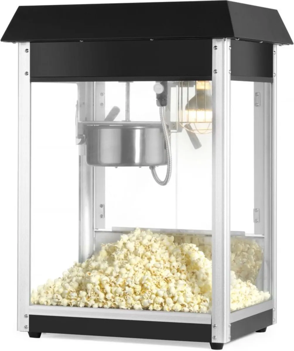 HENDI Popcornmachine 282762 - 1500W - Zwart