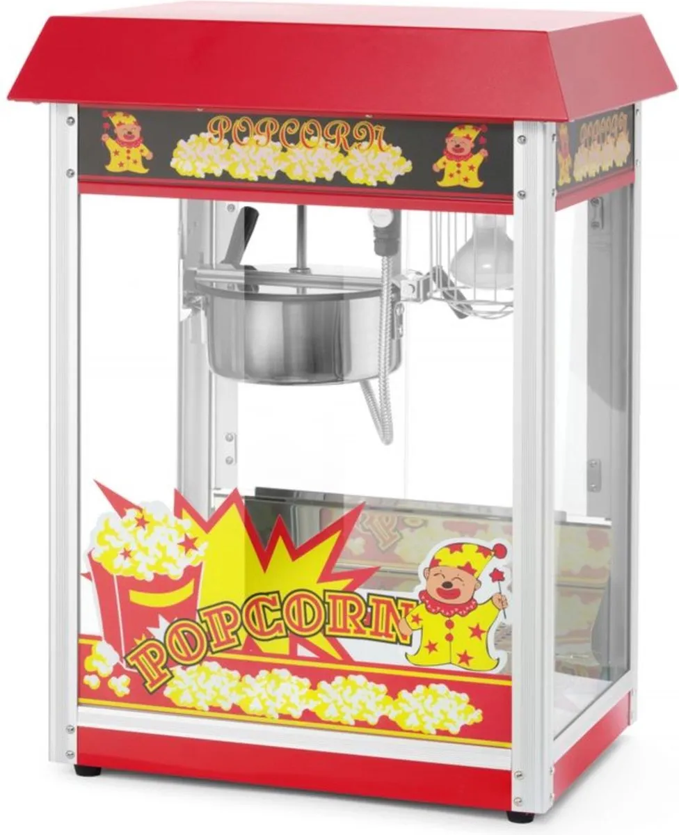 HENDI Popcornmachine 282762 - 1500W - Zwart - afbeelding 6 van 6