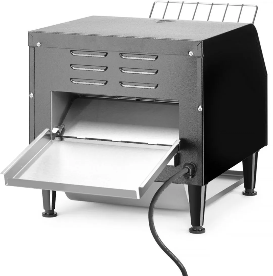 Hendi Dubbele Doorloop Broodrooster 2240W - Zwart