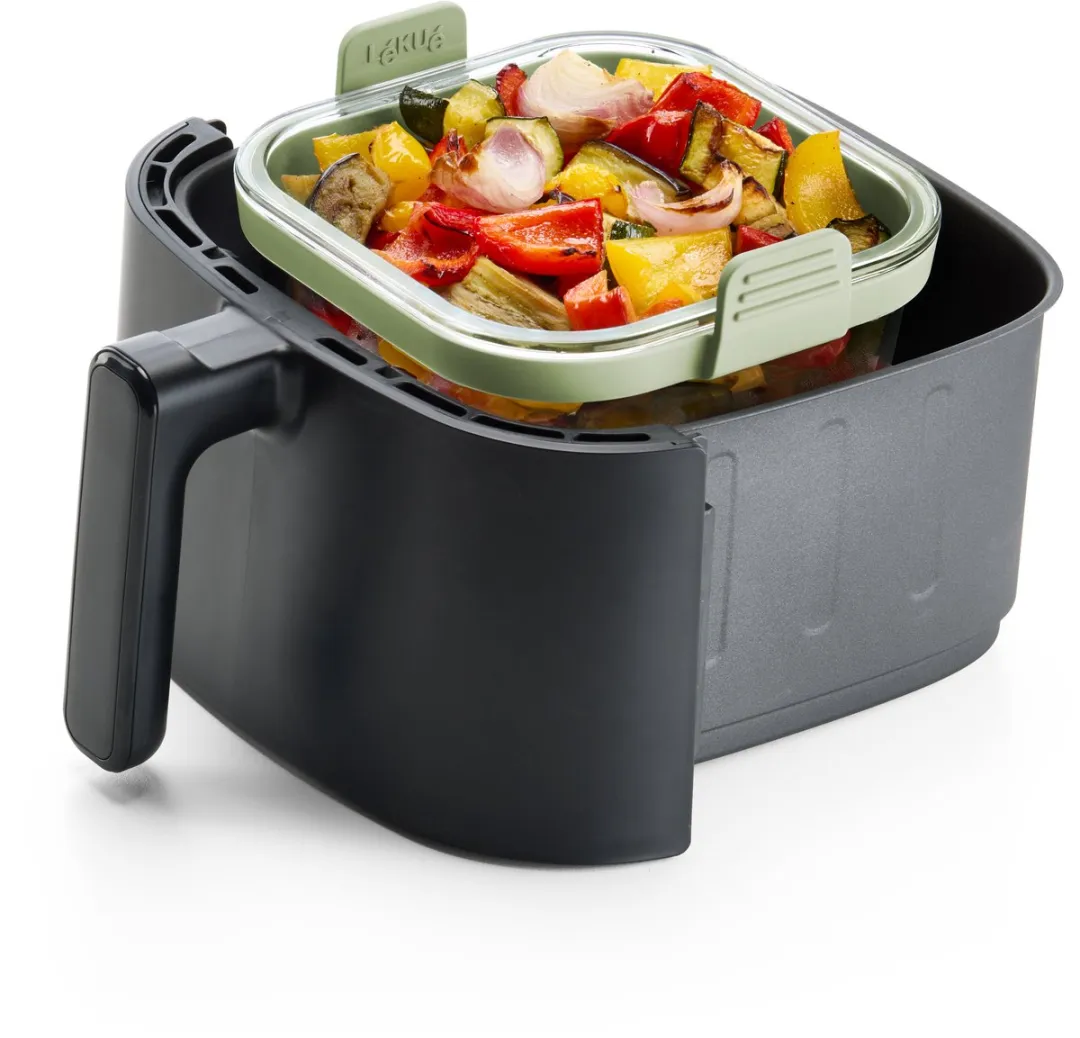 Lékué Airfryer Ovenschaal Vierkant 890321 - Glas