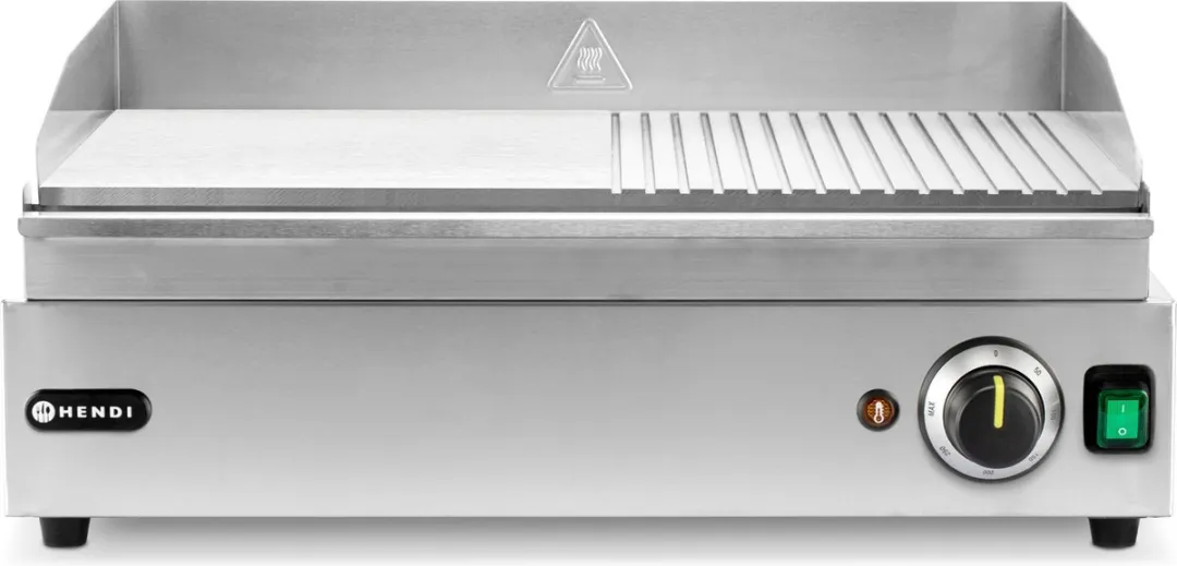HENDI Kitchen Line Bakplaat Half Geribbeld 527x404mm - 2400W - afbeelding 6 van 6