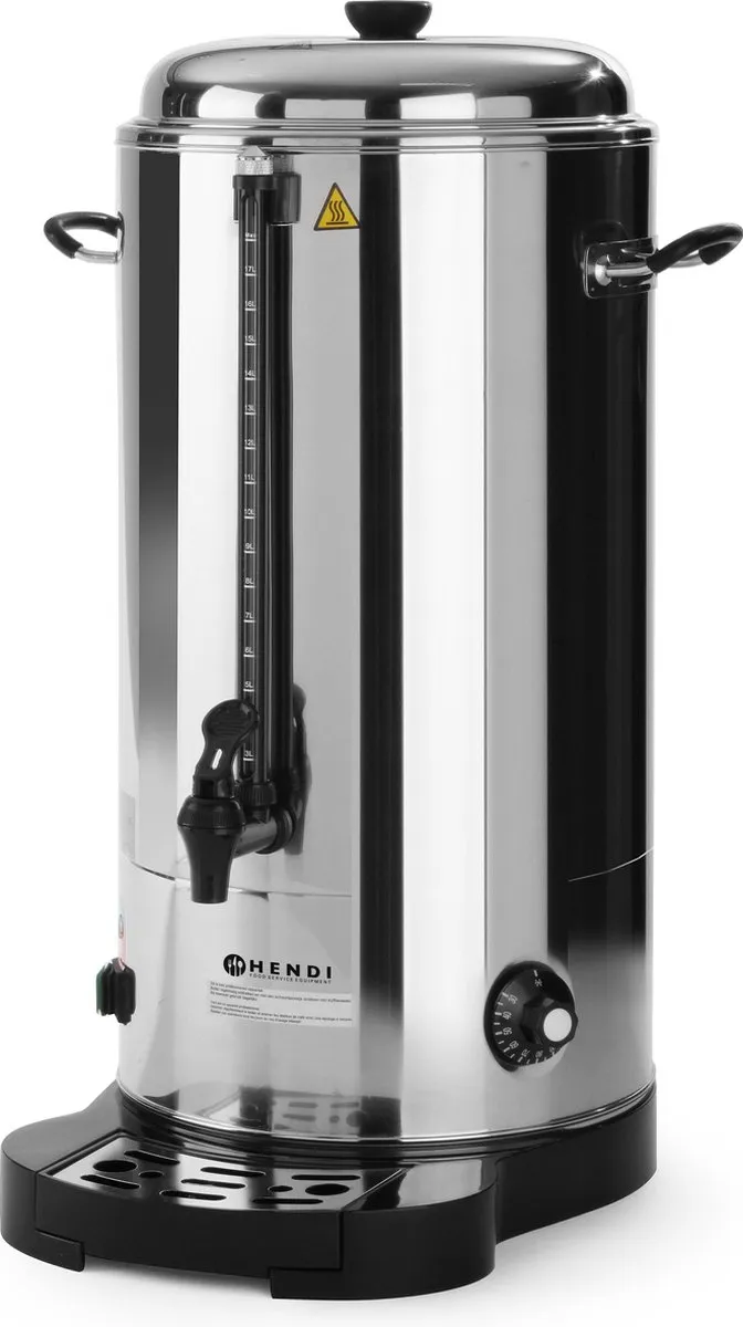 HENDI HT211502 Dubbelwandige Ketel 18L - 2400W - RVS
