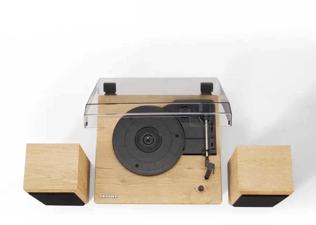 Crosley Brio CR6043A-NA4 Platenspeler - Naturel - afbeelding 3 van 6