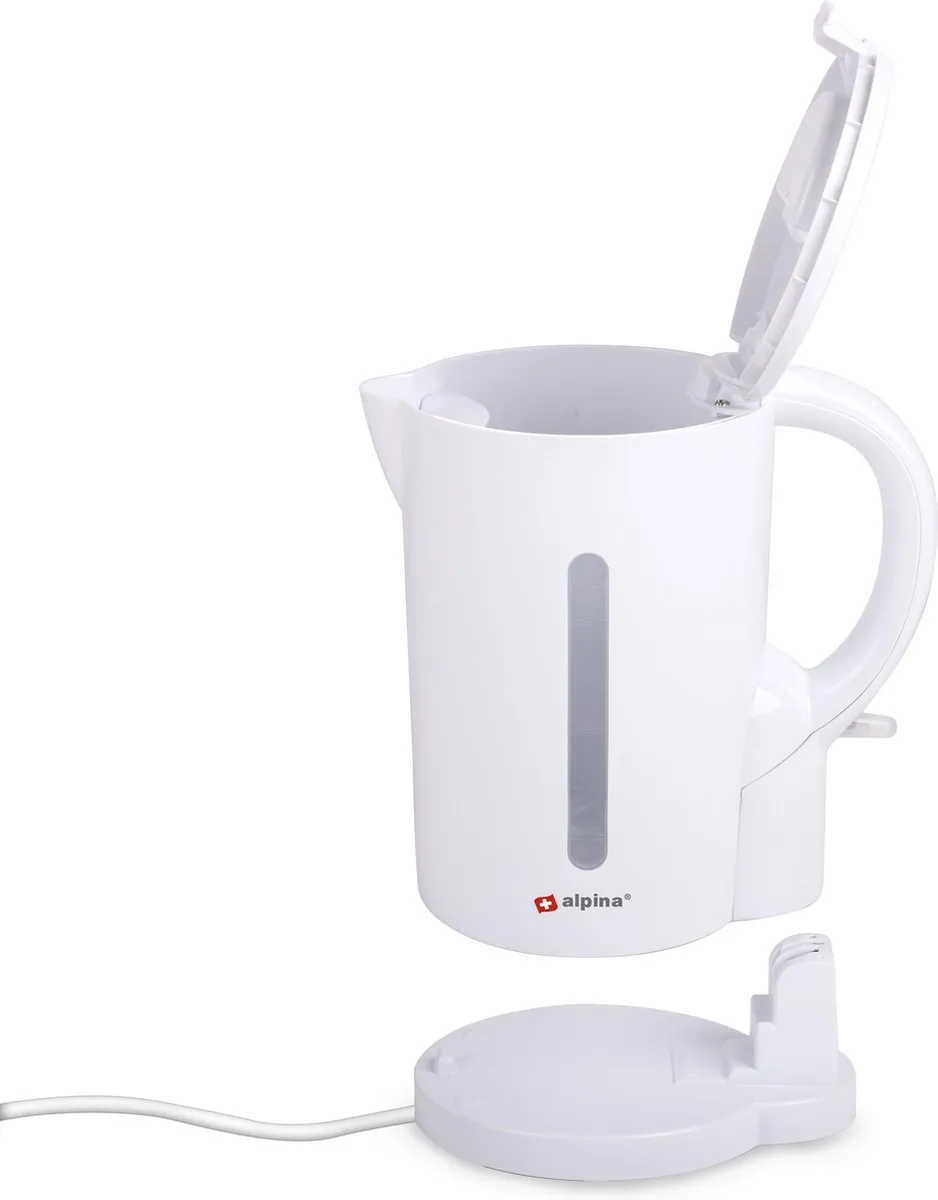 Alpina KE01101-GS Waterkoker 2200W - 1,7L - Wit - afbeelding 6 van 6