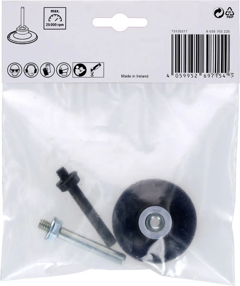Bosch Steunschijf 50mm Type-R Quick Lock 2608000857