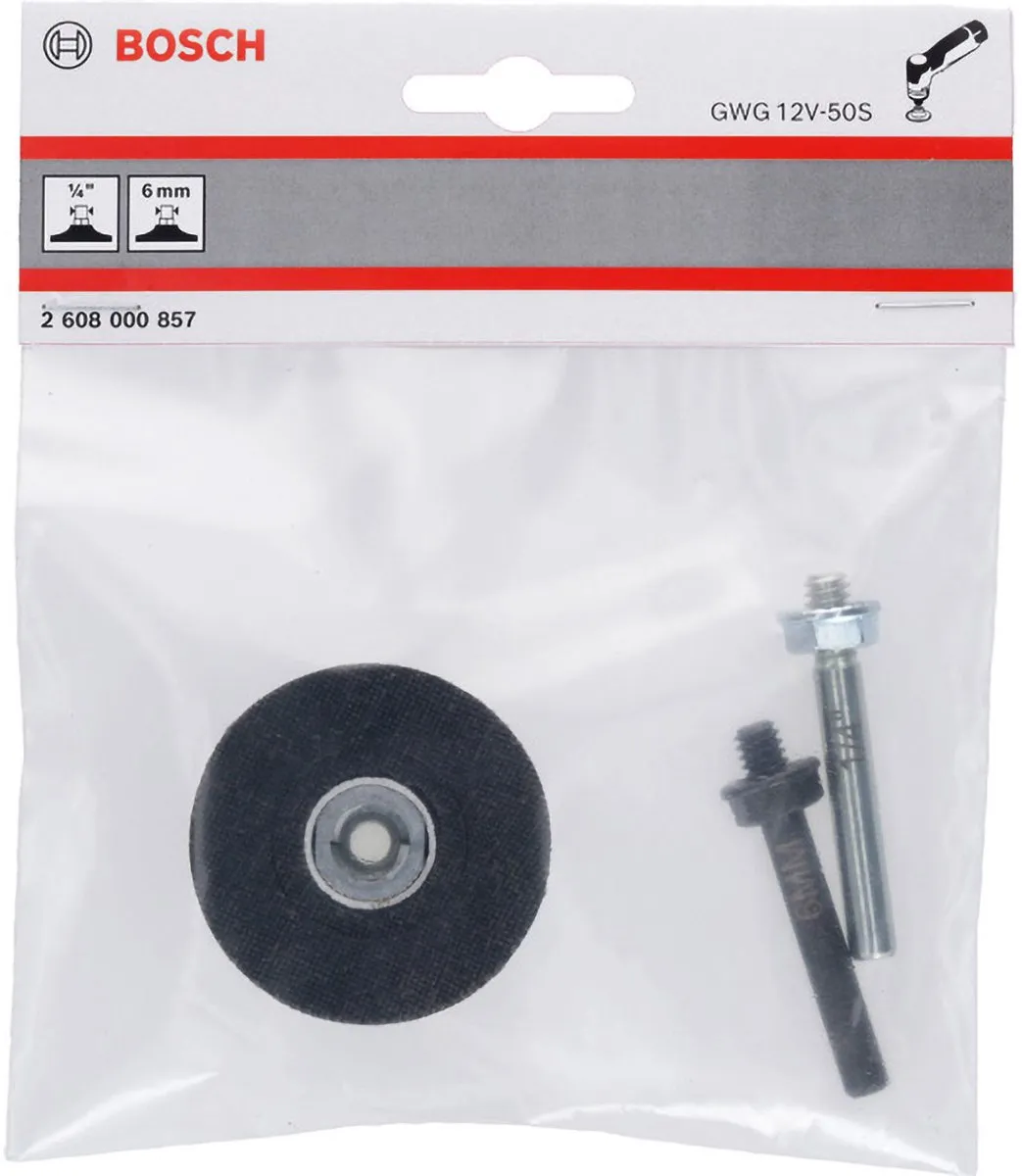 Bosch Steunschijf 50mm Type-R Quick Lock 2608000857