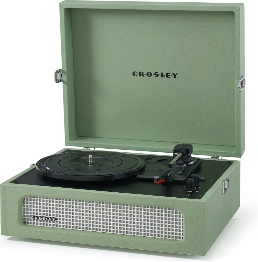 Crosley Voyager CR8017B-SA Platenspeler - Groen
