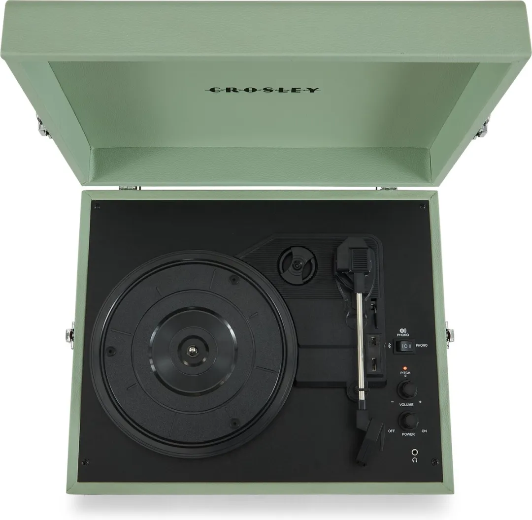 Crosley Voyager CR8017B-SA Platenspeler - Groen