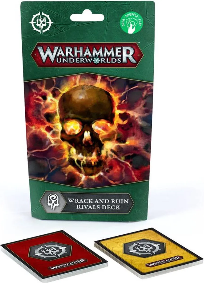 Games Workshop Warhammer Underworlds Rivals Deck Wrack and Ruin 109-36