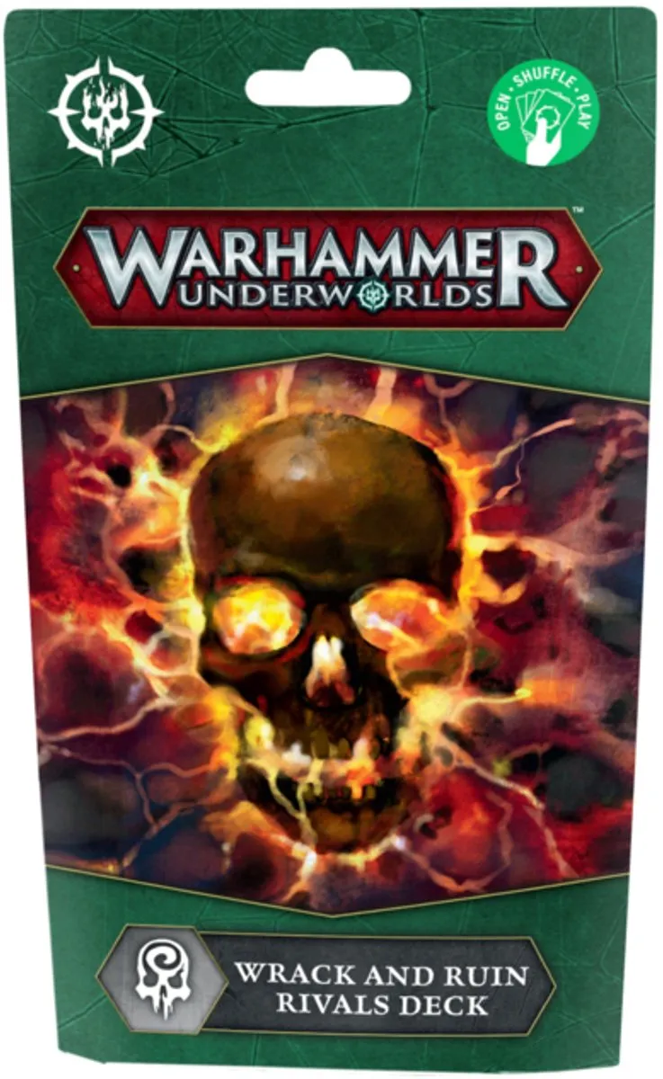 Games Workshop Warhammer Underworlds Rivals Deck Wrack and Ruin 109-36