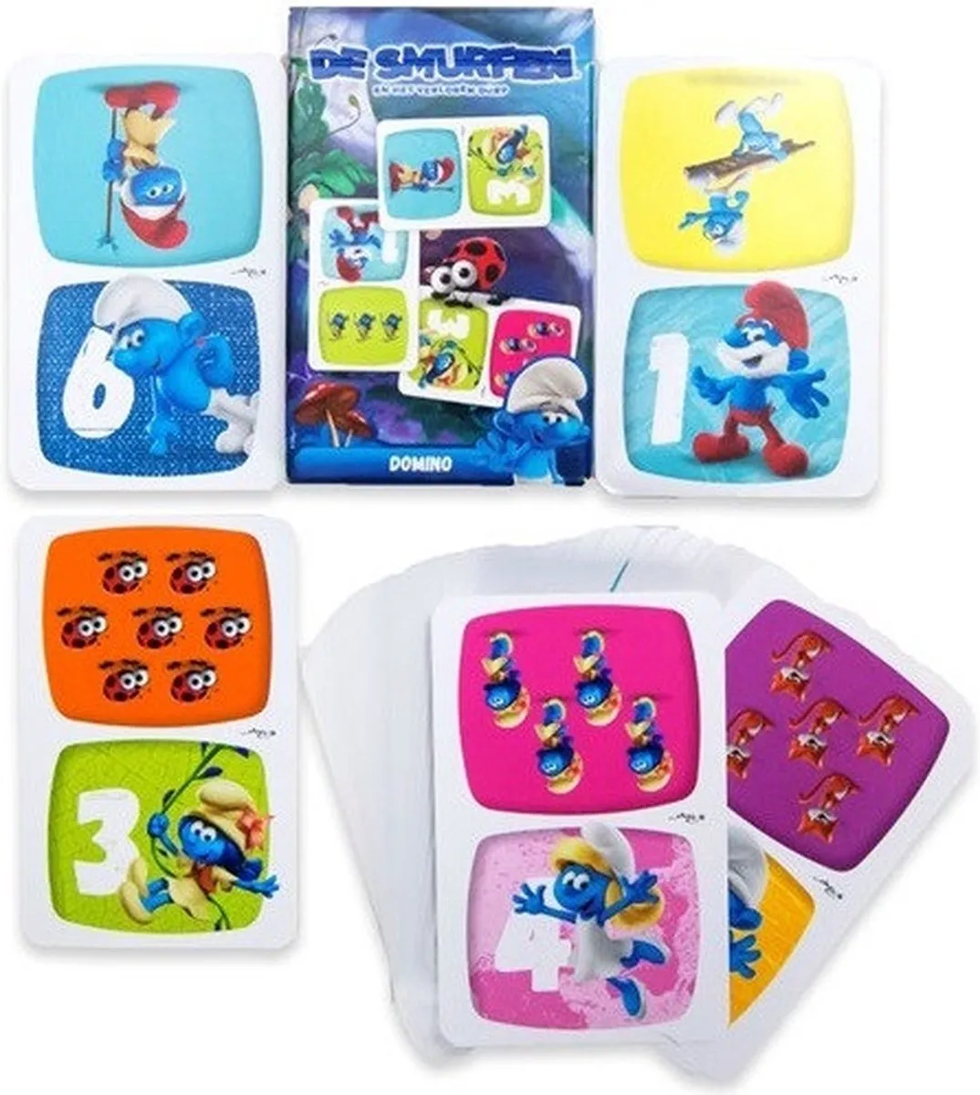 Cartamundi De Smurfen Domino