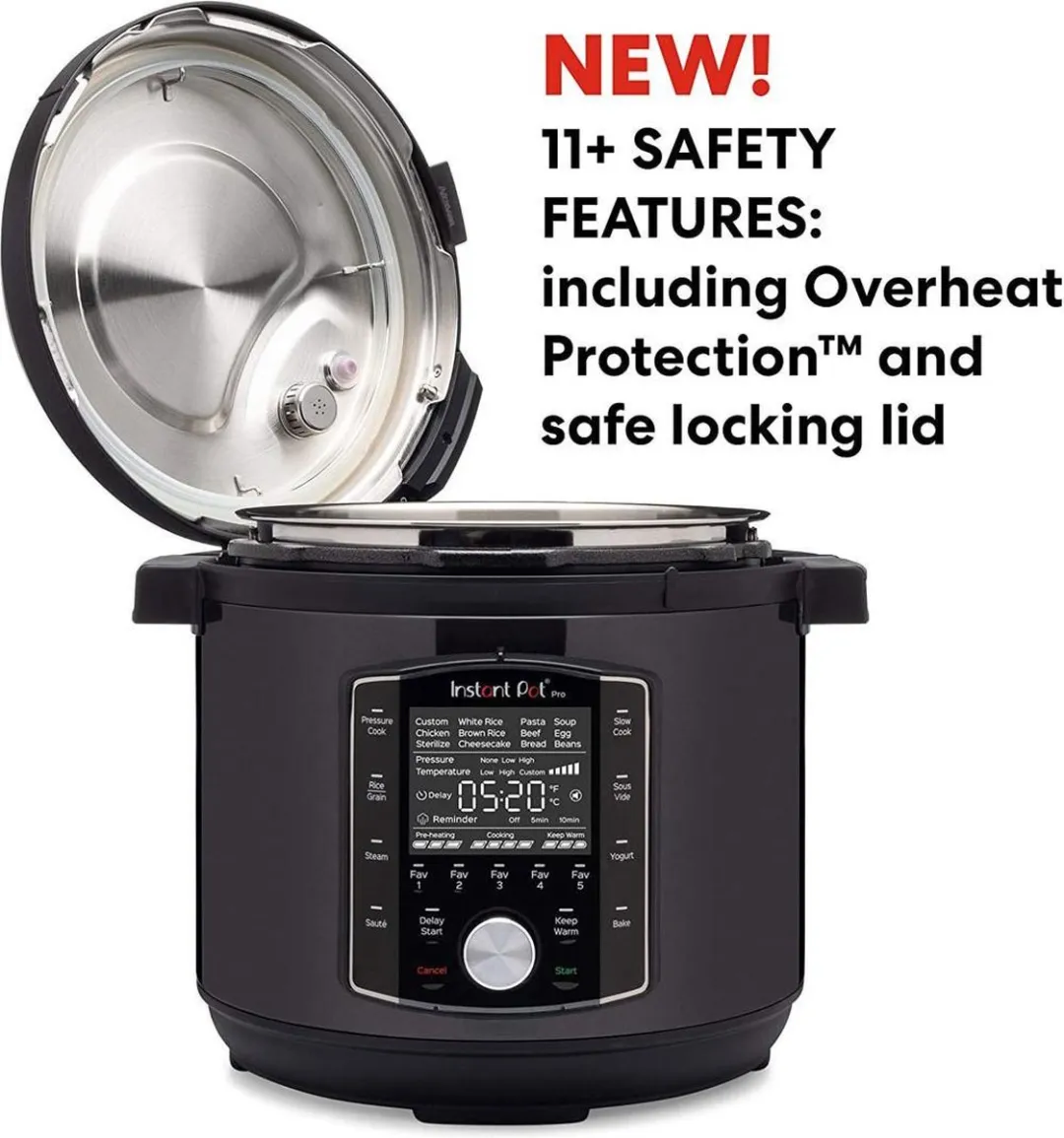 Instant Pot Pro 5,7L Multicooker 10-in-1 - 1200W - afbeelding 6 van 6