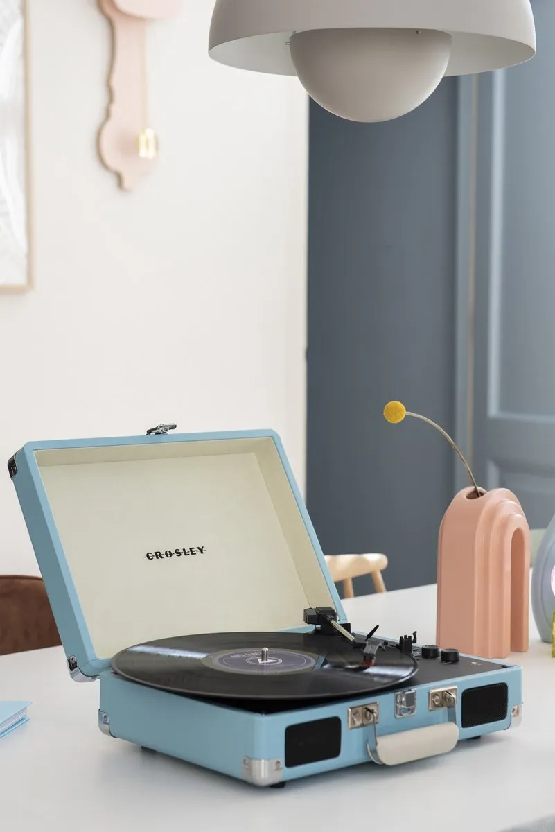 Crosley Cruiser Deluxe - Platenspeler - Turquoise