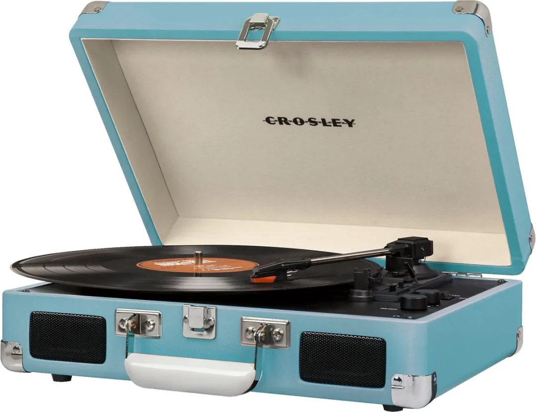 Crosley Cruiser Deluxe - Platenspeler - Turquoise