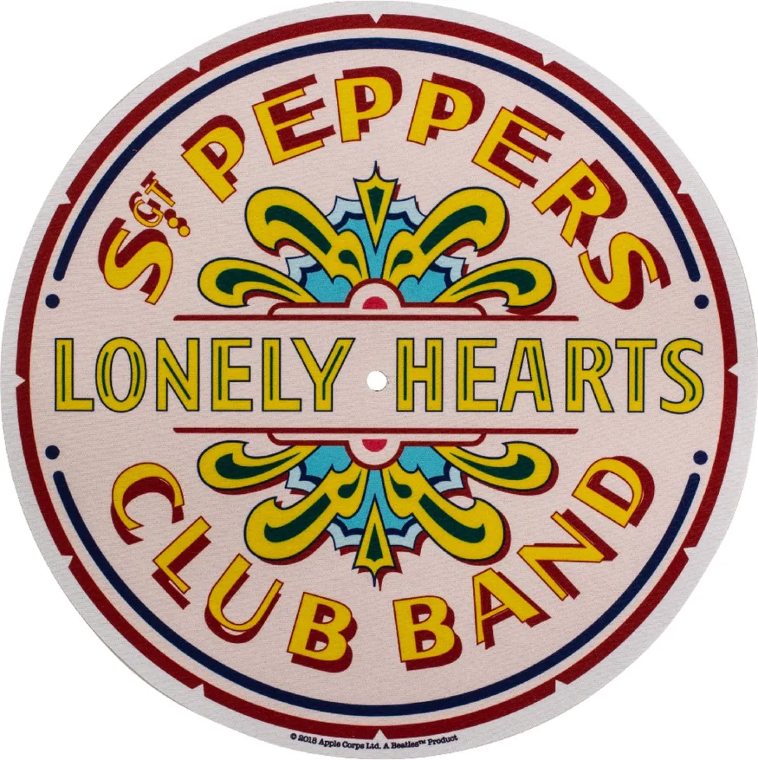 Crosley Slipmat The Beatles SGT Pepper AC1016A-SP - Wit