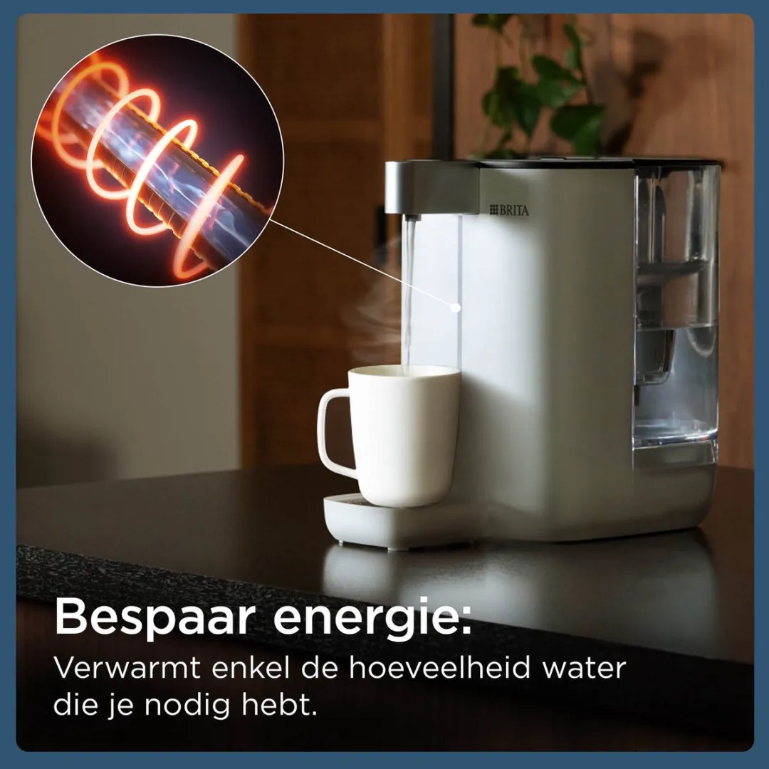 BRITA Cube UVC MXPro Waterdispenser & Theemachine 4L - Wit