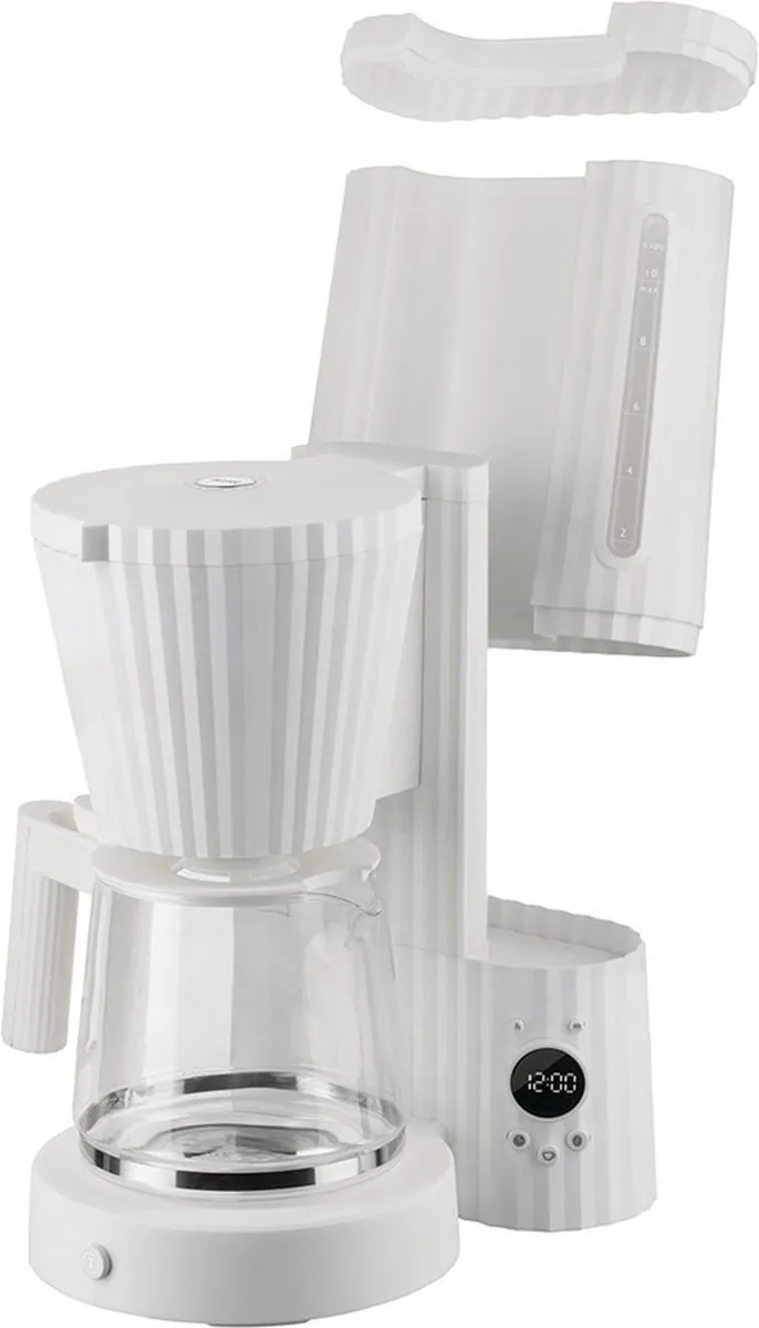 Alessi Plissé Koffiezetapparaat MDL14 B - 1.5L - 8 Kopjes - Zwart