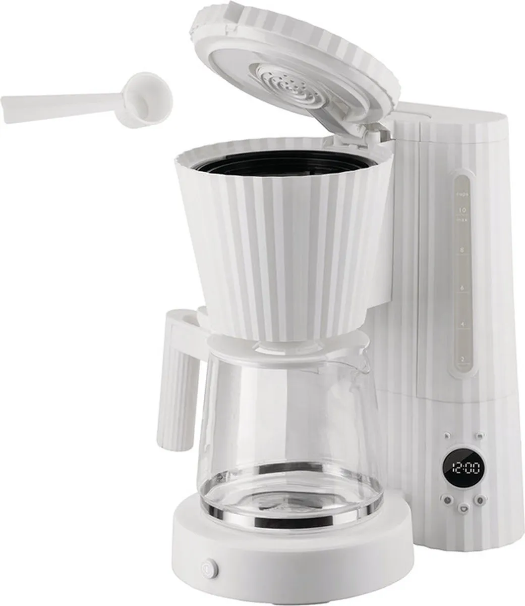 Alessi Plissé Koffiezetapparaat MDL14 B - 1.5L - 8 Kopjes - Zwart