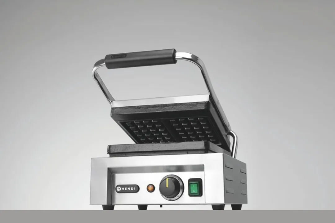 Hendi Wafelmaker Luiks 212103 - 1500W - Geëmailleerd gietijzer - Rvs - afbeelding 6 van 6