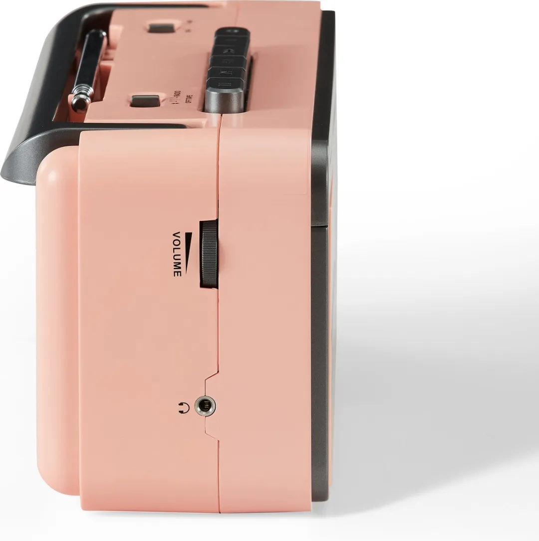 Crosley CT102A Cassettespeler - Rosé goud & grijs