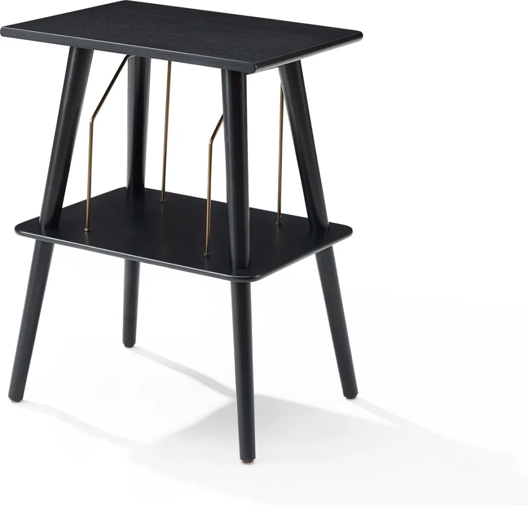 Crosley Manchester Platenspelermeubel ST66-BK - Zwart