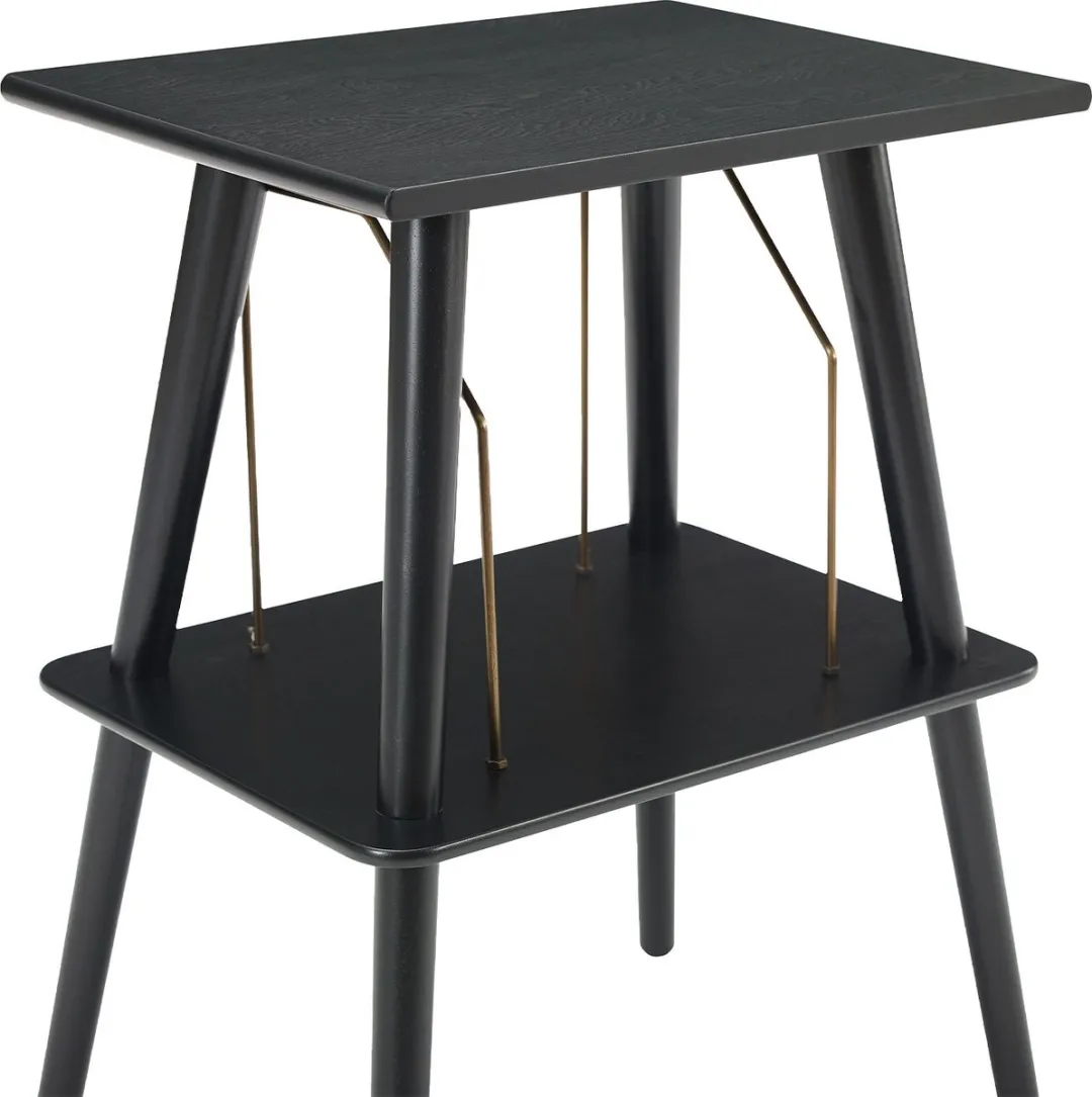 Crosley Manchester Platenspelermeubel ST66-BK - Zwart