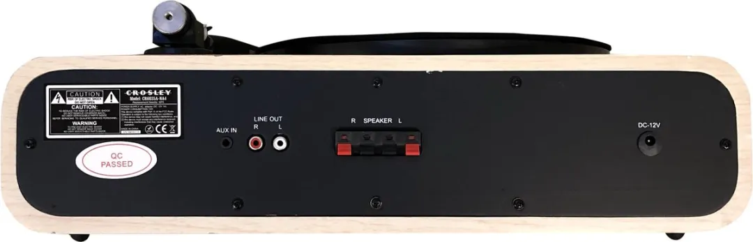 Crosley CR6035B-NA4 Platenspeler met speakers - Naturel - afbeelding 6 van 6