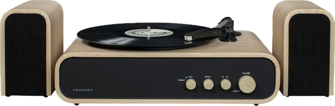 Crosley CR6035B-NA4 Platenspeler met speakers
