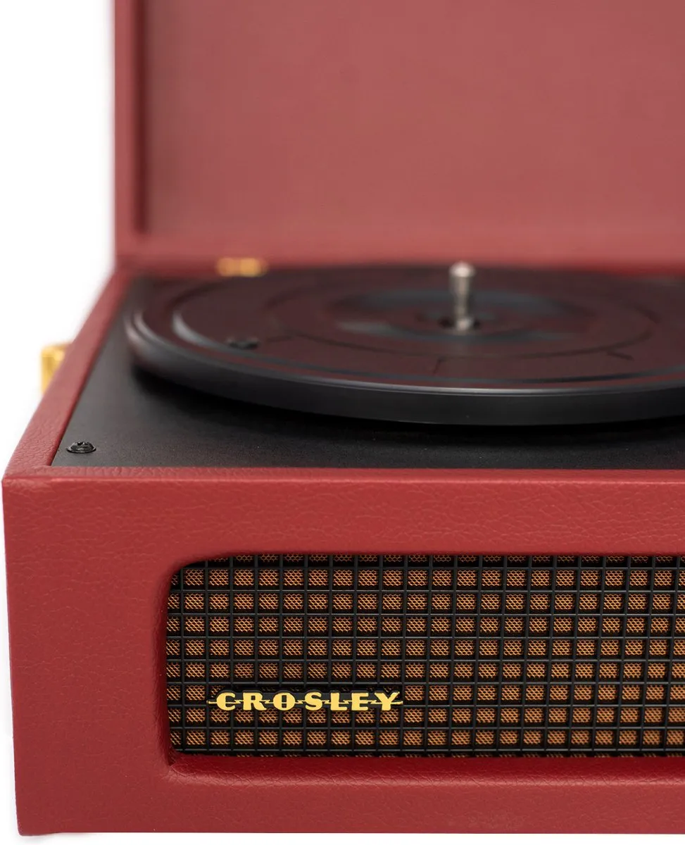 Crosley Voyager CR8017B-BUR Platenspeler - Bluetooth - Bordeaux