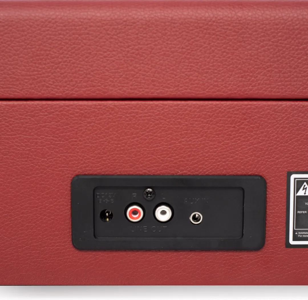 Crosley Voyager CR8017B-BUR Platenspeler - Bluetooth - Bordeaux