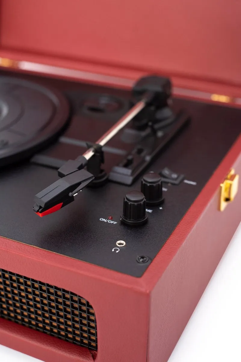 Crosley Voyager CR8017B-BUR Platenspeler - Bluetooth - Bordeaux