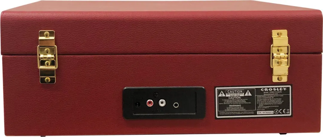 Crosley Voyager CR8017B-BUR Platenspeler - Bluetooth - Bordeaux - afbeelding 6 van 6