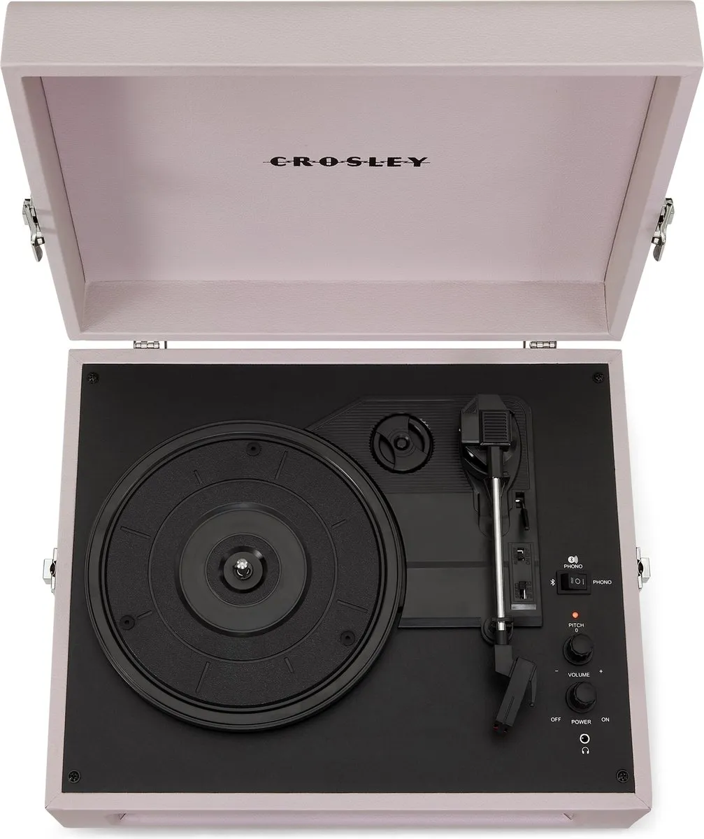 Crosley Voyager CR8017B-AM4 Platenspeler - Lichtroze