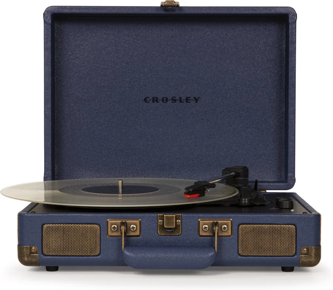 Crosley Cruiser Plus platenspeler - Navy - Bluetooth in/uit